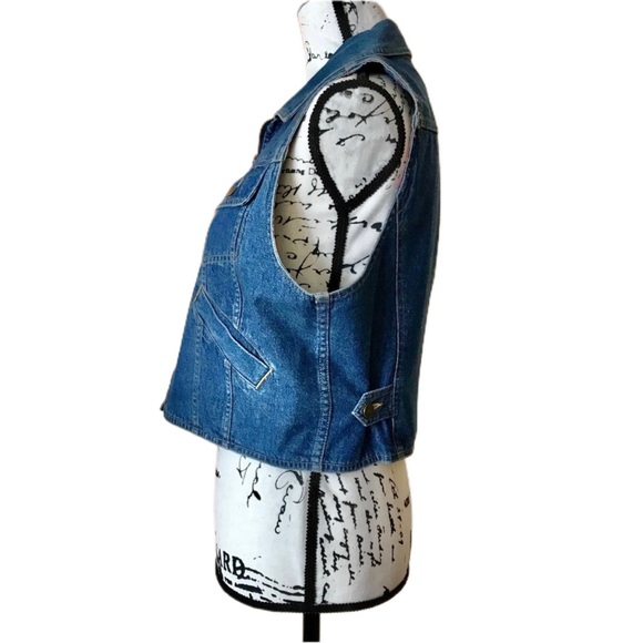 Reversible Denim Vest - Picture 3 of 8